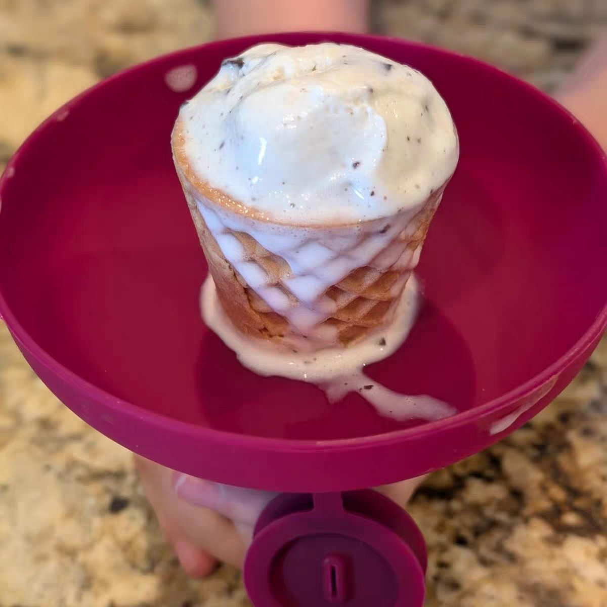 Ice Cream Drip Catcher 🍦 Summer Cone & Popsicle Holder for Kids