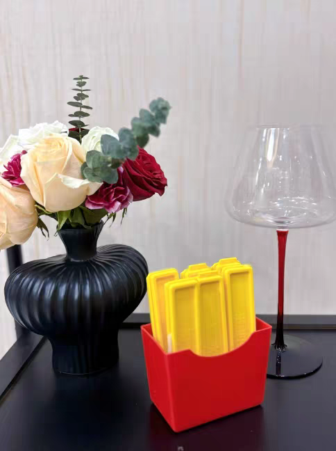 French Fries Ice Cube Mold β Creative Summer Silicone Ice Tray for DIY Drinks & Freezer