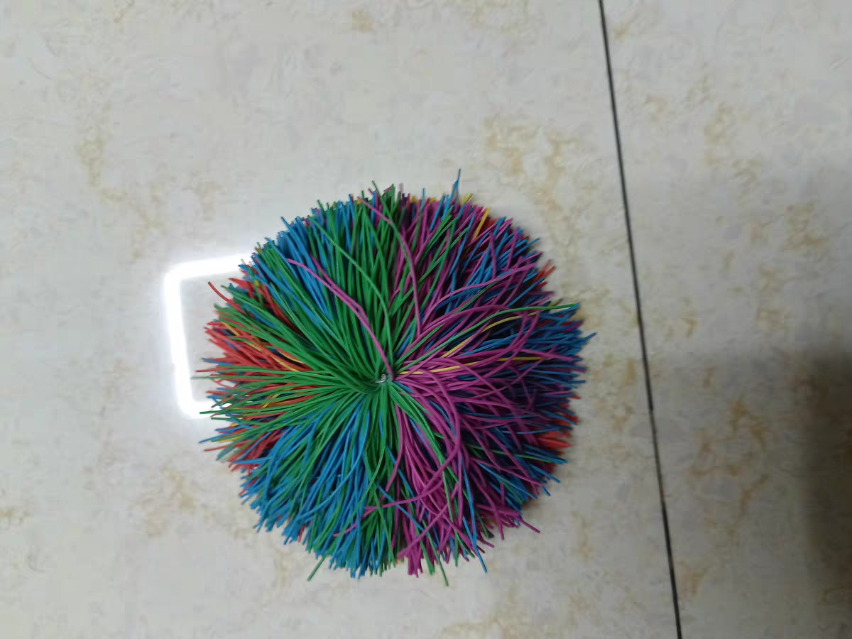 Colorful Kick Shuttlecock Toy 🪶 Fun Exercise Game for Kids & Adults