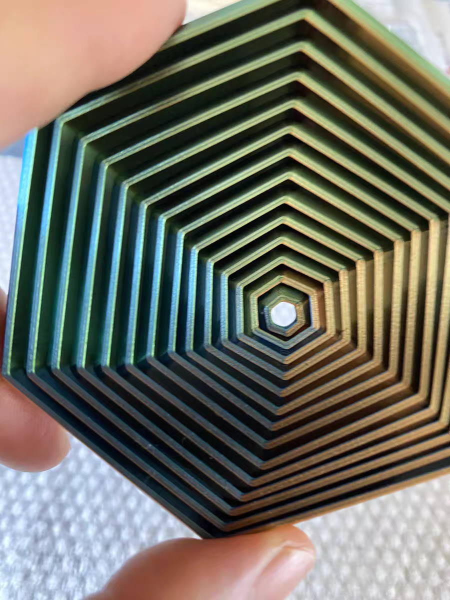 3D Illusion Hexagon Toy ๐ฎ Rotating Stress Relief Fidget Puzzle Magic
