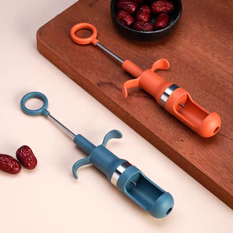 Stainless Steel Jujube & Hawthorn Pitter π Multi-Function Fruit Corer Tool