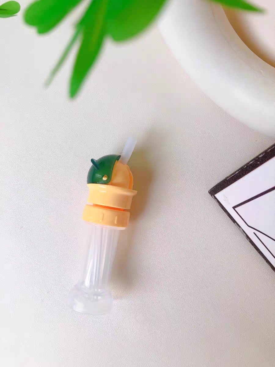 Silicone Bottle Straw Adapter ๐ผ Portable Drink Cap for Kids & Baby