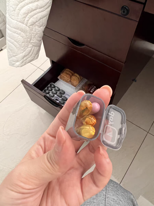 31-Day Pill Organizer 💊 Portable Monthly Medicine Reminder Box