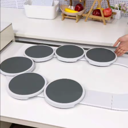 8 Rotating Lazy Susan Turntable π½οΈ 2025 Hot Dining Table Swivel Tray β Non-Slip & Heat Resistant