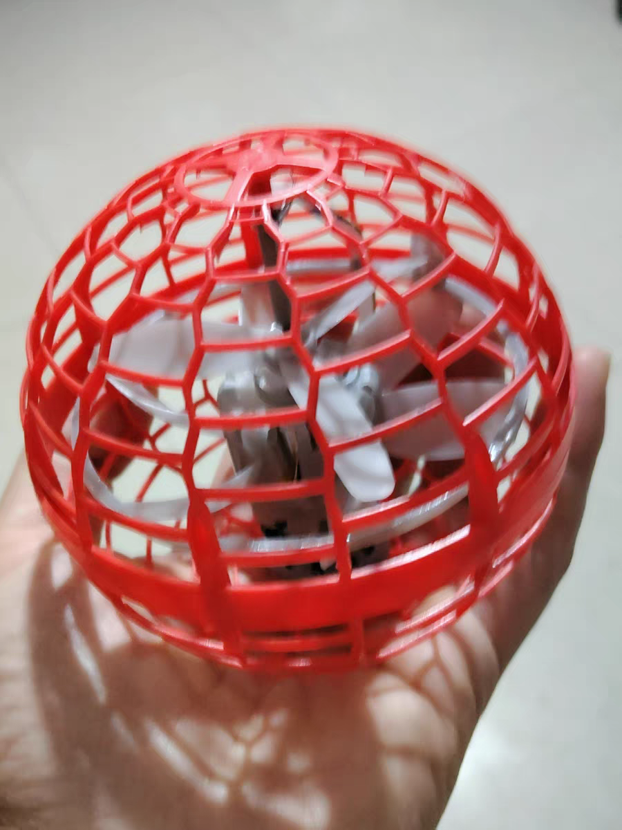 UFO Flying Spinner Toy π Smart LED Hover Ball Drone for Kids