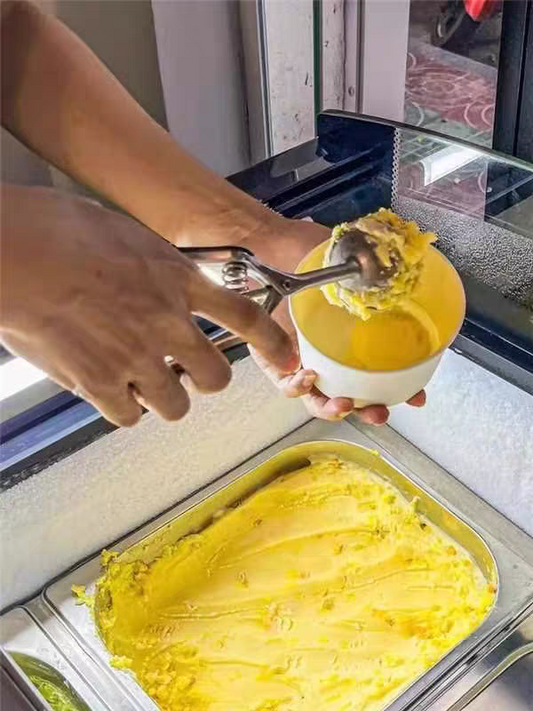 304 Stainless Steel Ice Cream Scoop 🍨 Fruit Melon Baller Kitchen Tool