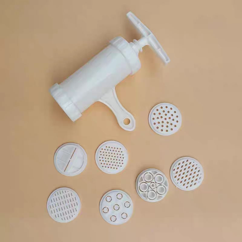 Manual Noodle & Sausage Maker π Hand-Crank Pasta Press & Filler Tool