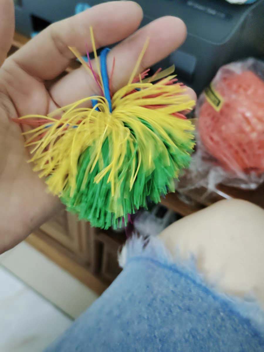Colorful Kick Shuttlecock Toy 🪶 Fun Exercise Game for Kids & Adults