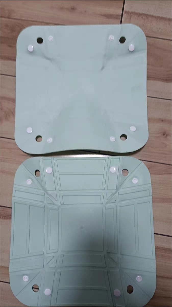 Portable Folding Silicone Bowl 🍲 Travel Outdoor Fruit Plate Cutting Board Basket