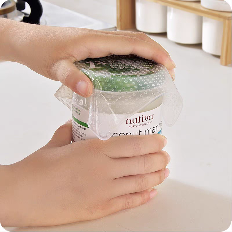 Reusable Silicone Stretch Lids π₯ Food Bowl Cover Microwave & Fridge Seal