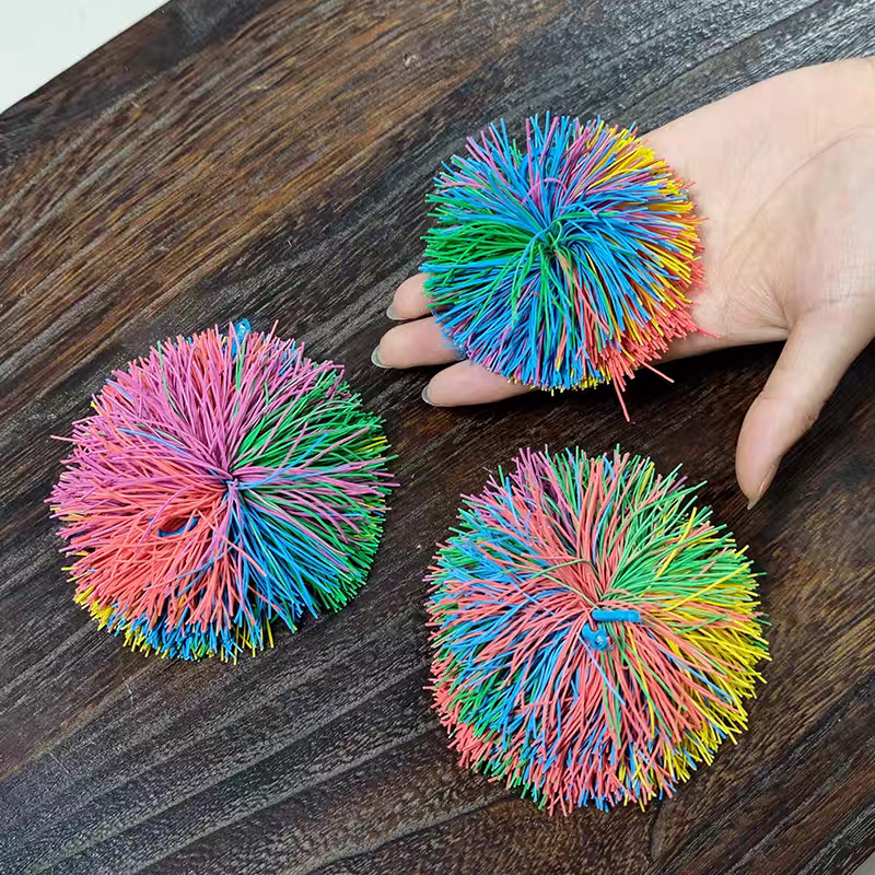 Colorful Kick Shuttlecock Toy 🪶 Fun Exercise Game for Kids & Adults