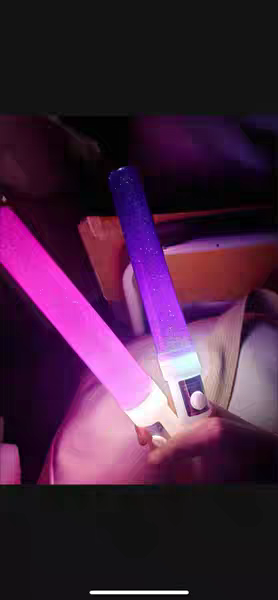 LED Glow Stick Light Wand ✨ Custom Concert Support Stick Party Light Saber