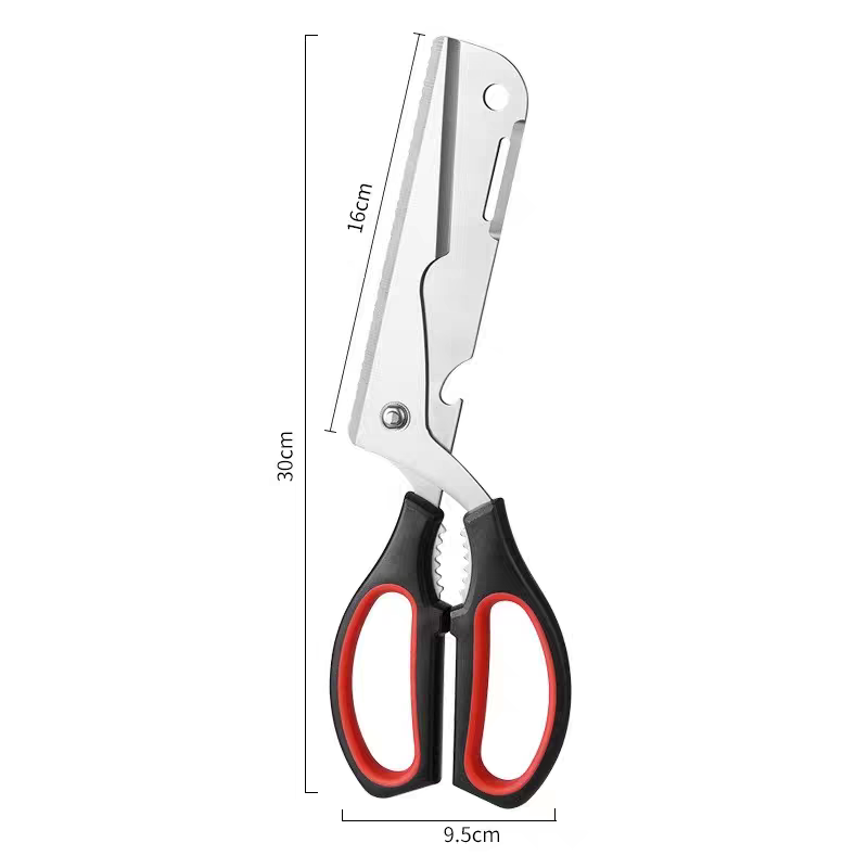 Korean Outdoor Camping Scissors 🔪 Multi-Function BBQ & Kitchen Tool