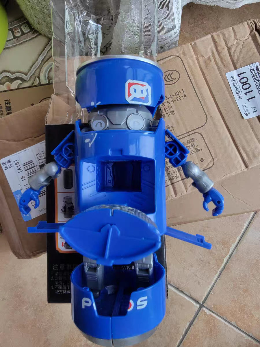 Soda Can Transforming Robot 🥤 Creative Mecha Toy for Kids Boys