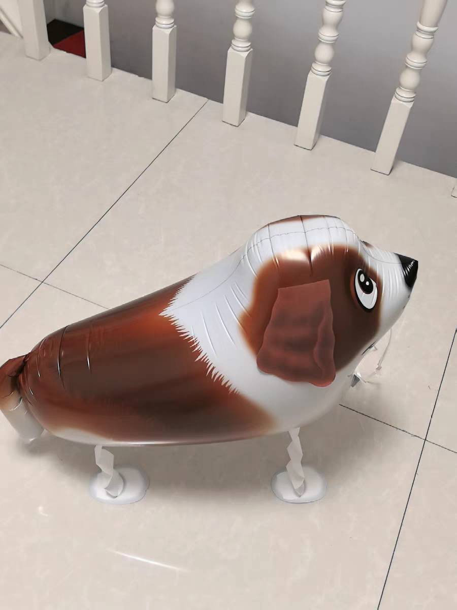 SAG Japan Walking Animal Balloon 🎈 Cute Birthday Party Gift (Dog, Dino, Zebra)