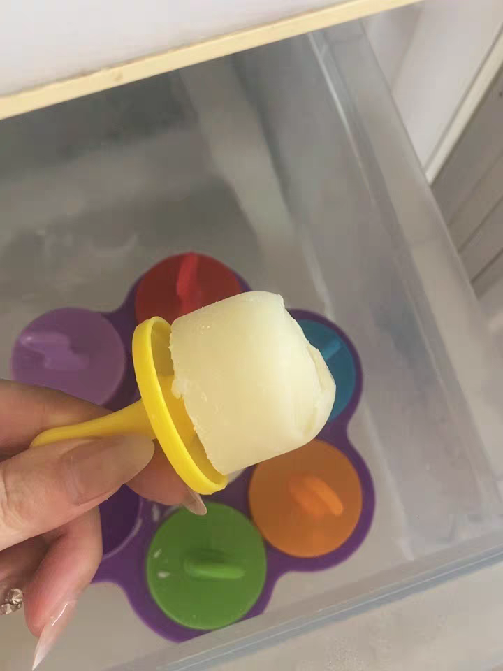 Silicone Ice Cream Mold DIY Popsicle Maker Mini Ice Pop Tray for Kids