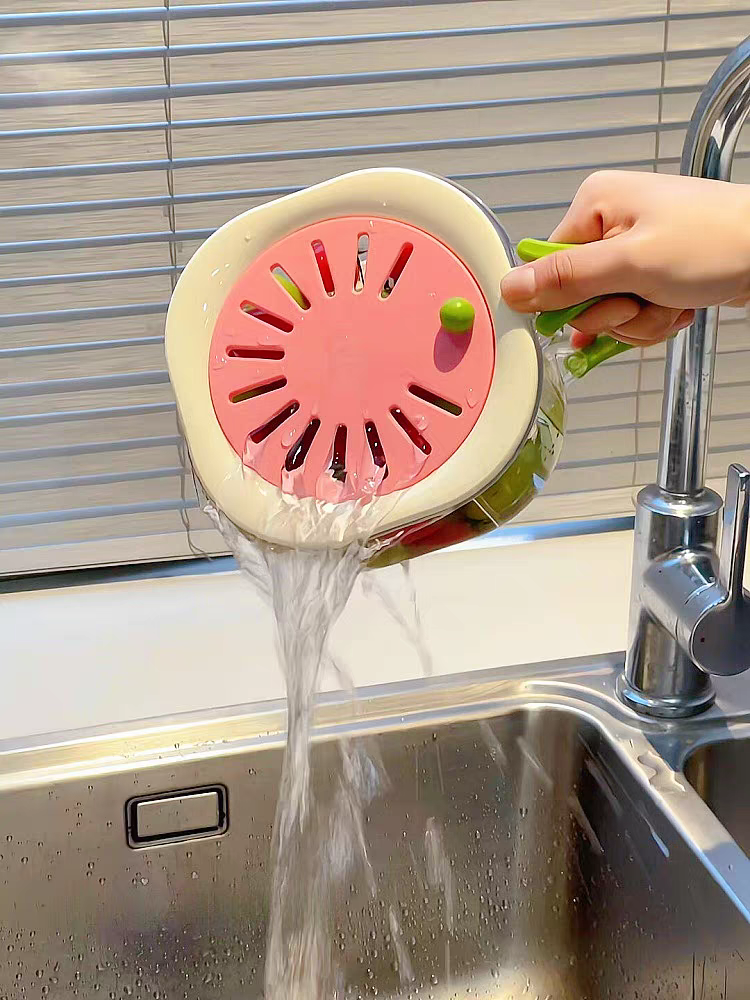 2025 New Faucet Sink Drain Basket 🍇 Kitchen Fruit Veggie Strainer