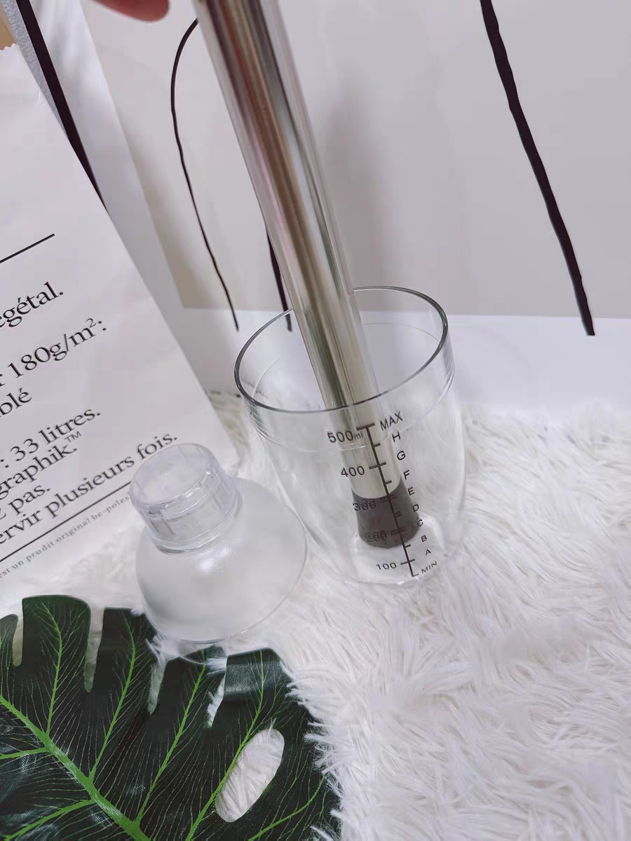 Stainless Steel Shaker Cup 🍹 DIY Lemon Tea & Milk Tea Mixer Cocktail Tool