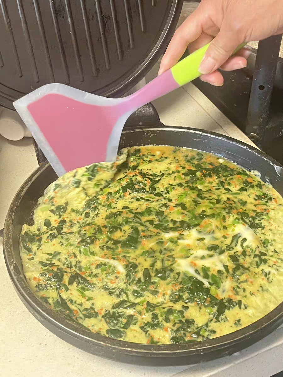 Silicone Pancake Spatula – Non-Stick Heat Resistant Turner for Cooking & Baking