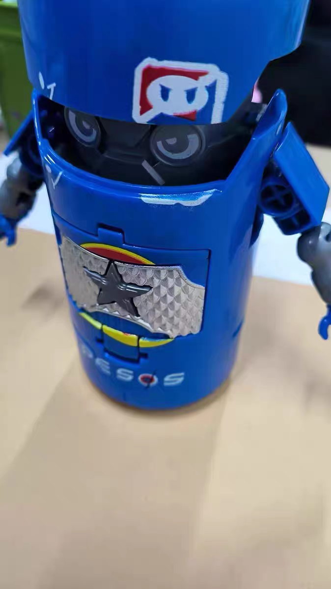 Soda Can Transforming Robot 🥤 Creative Mecha Toy for Kids Boys