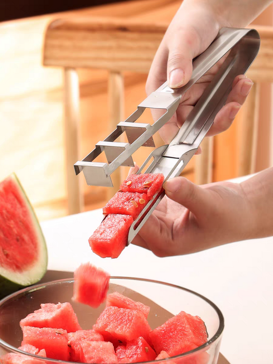 304 Stainless Steel Watermelon Cutter 🍉 Multi-Function Fruit Divider Tool