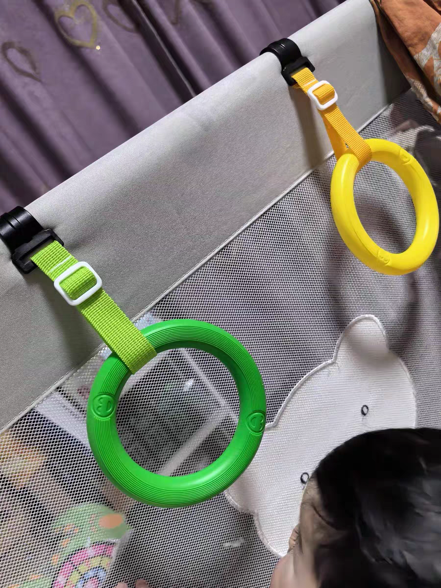 Baby Playpen Pull Rings 👶 Adjustable Standing Assist Handles Infant Training