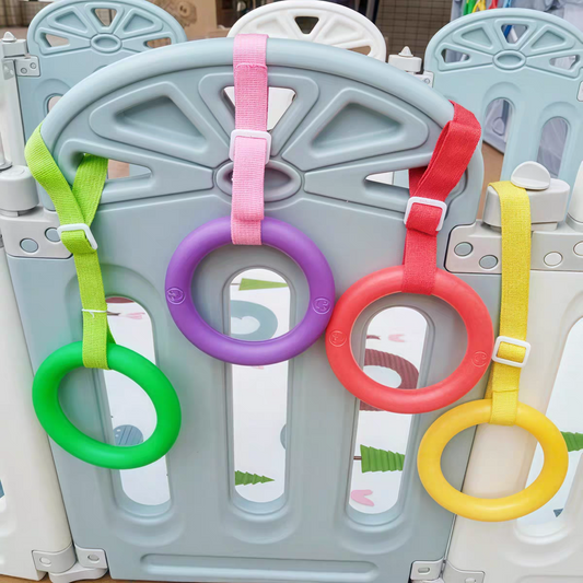 Baby Playpen Pull Rings 👶 Adjustable Standing Assist Handles Infant Training