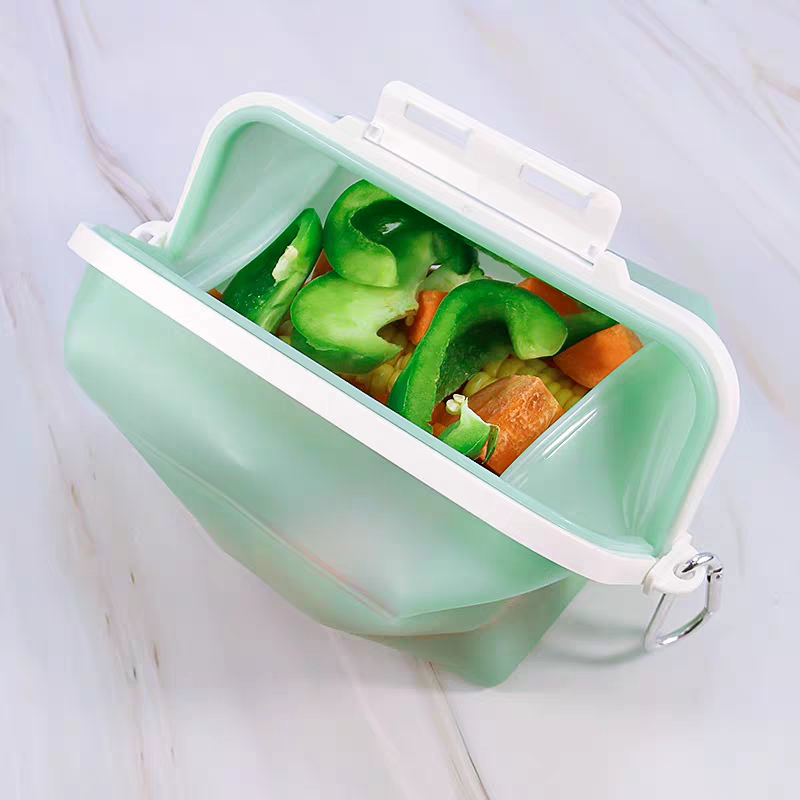Reusable Silicone Food Storage Bags 🥗 Eco-Friendly Freezer & Snack Seal
