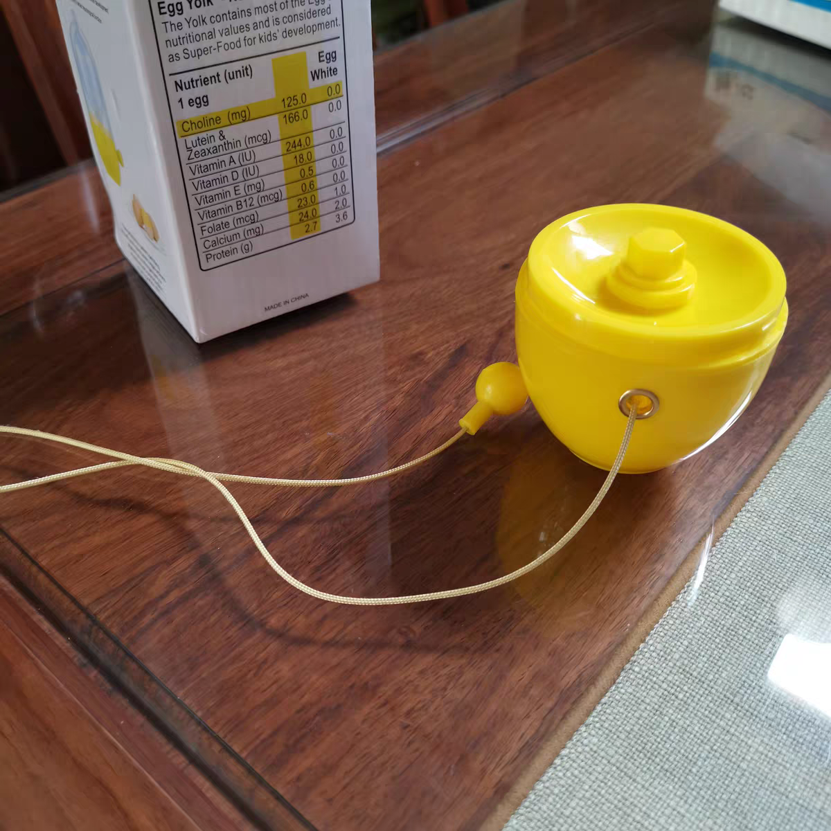 Golden Egg Maker 🥚 Handheld Egg Yolk & White Mixer Kitchen Gadget