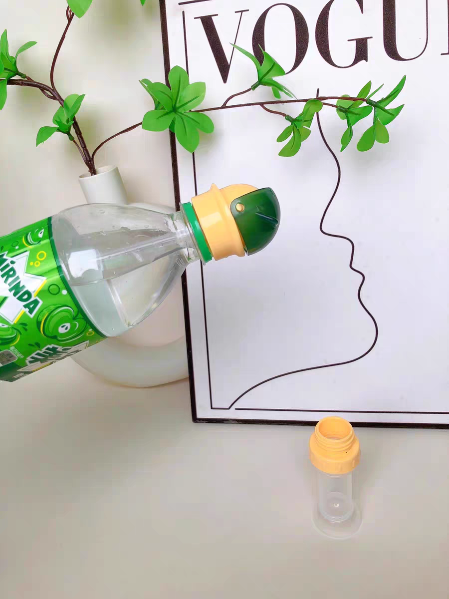 Silicone Bottle Straw Adapter 🍼 Portable Drink Cap for Kids & Baby