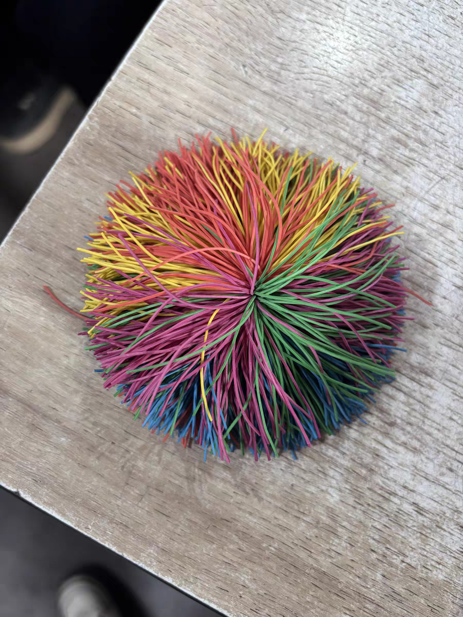 Colorful Kick Shuttlecock Toy 🪶 Fun Exercise Game for Kids & Adults