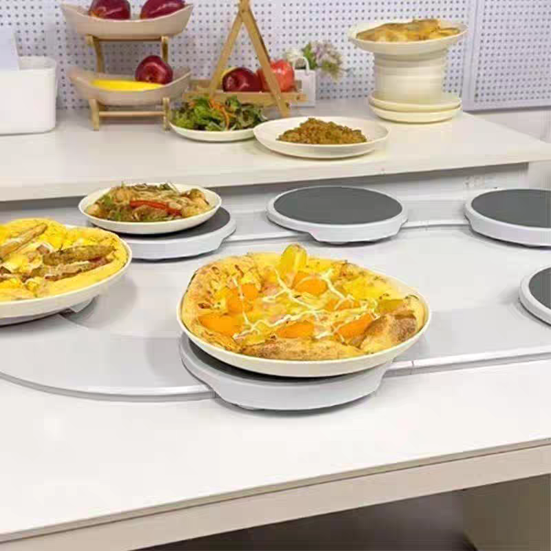 Rotating Lazy Susan Turntable 🍽️ 2025 Hot Dining Table Swivel Tray – Non-Slip