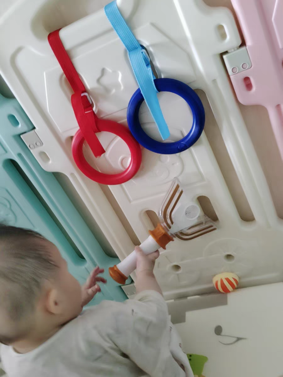 Baby Playpen Pull Rings 👶 Adjustable Standing Assist Handles Infant Training