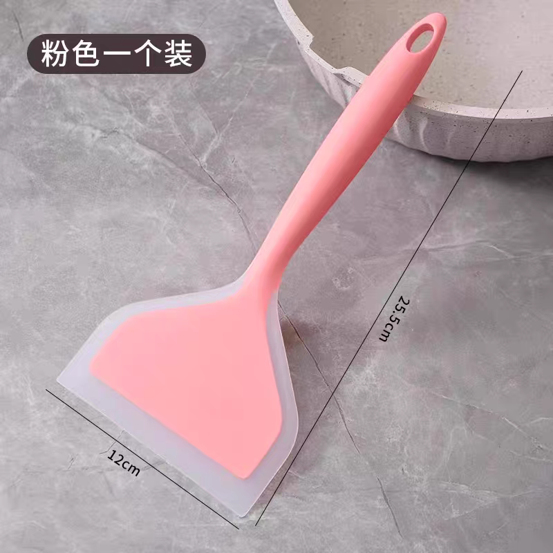 Silicone Pancake Spatula – Non-Stick Heat Resistant Turner for Cooking & Baking