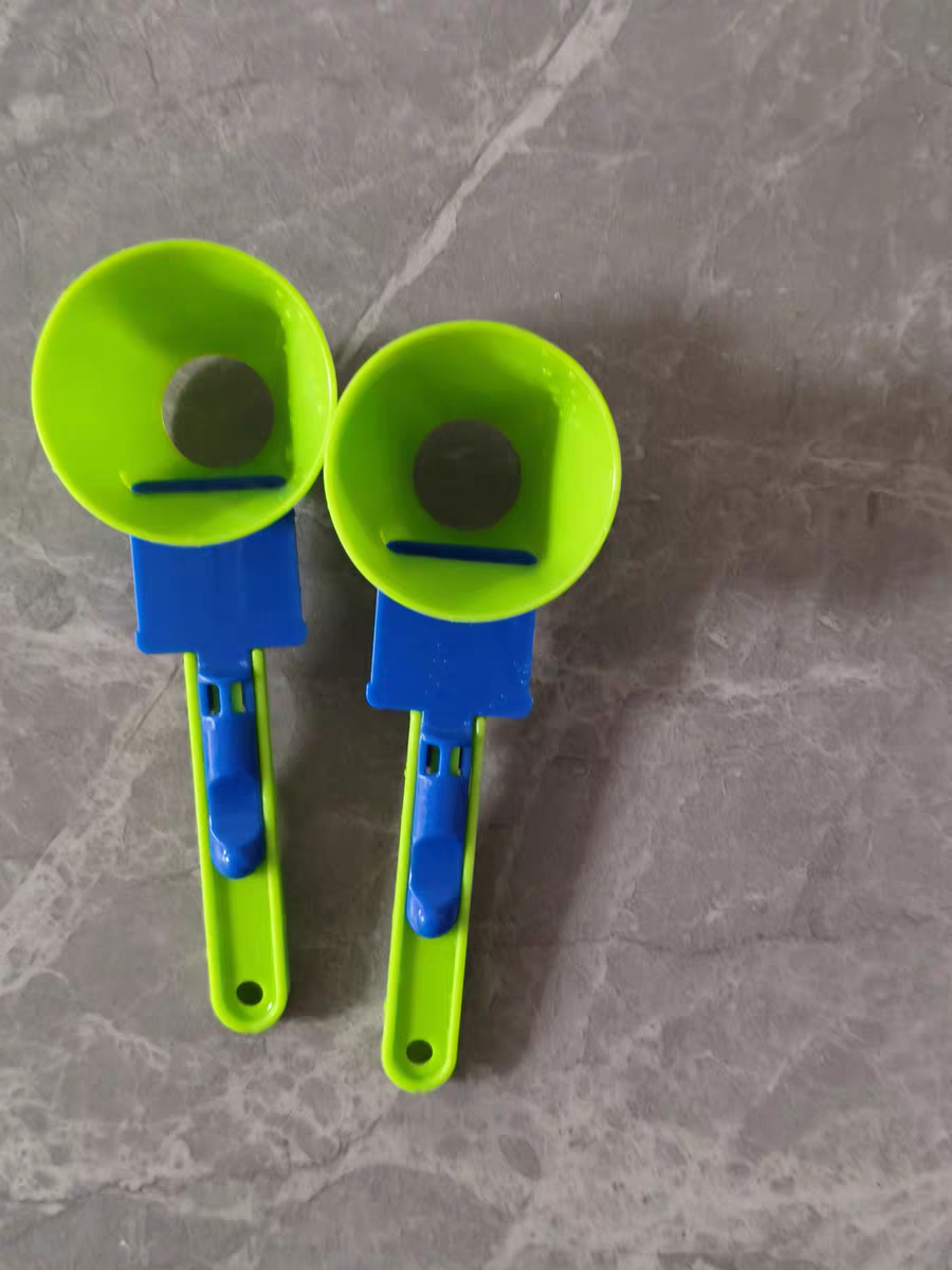 Multi-Function Measuring Spoon Funnel ☕ Leak-Proof Scoop for Coffee & Protein Powder