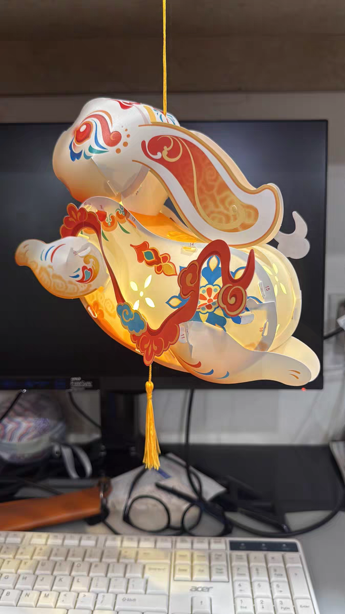 DIY Mid-Autumn Rabbit Lantern 🏮 3D Handmade Festival Craft Kit for Kids 2025