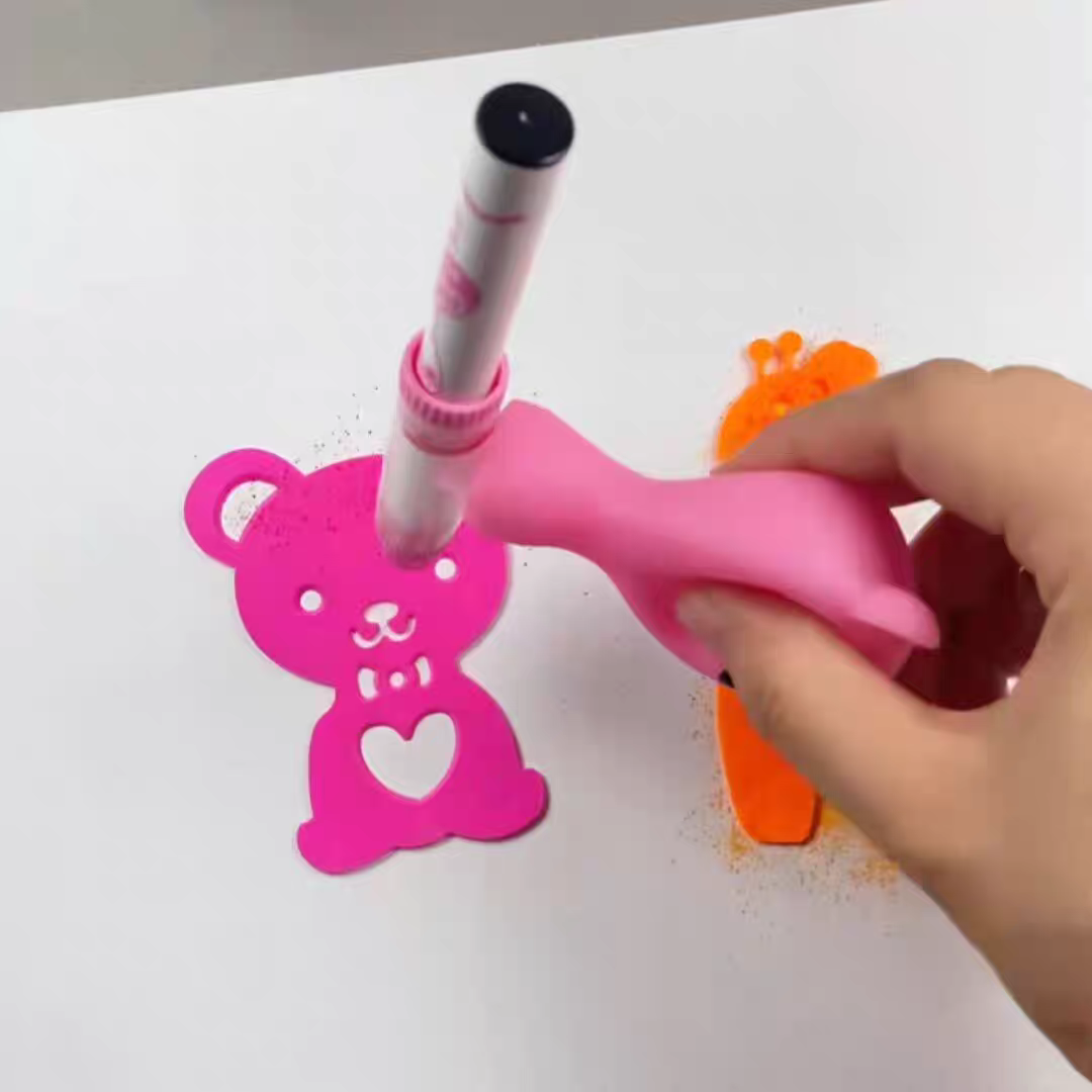 Kids Spray Pen Set 🎨 12/24 Colors Washable Airbrush Marker Toy
