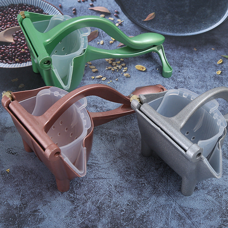 Manual Fruit Juicer 🍋 Hand Press Citrus Squeezer for Home & Kitchen