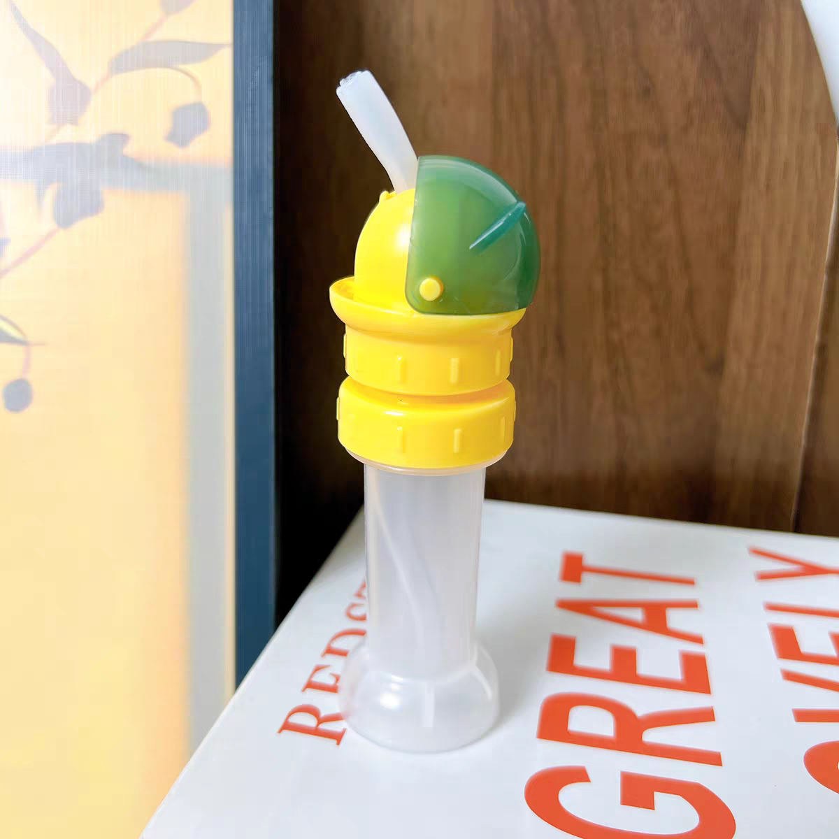 Silicone Bottle Straw Adapter 🍼 Portable Drink Cap for Kids & Baby