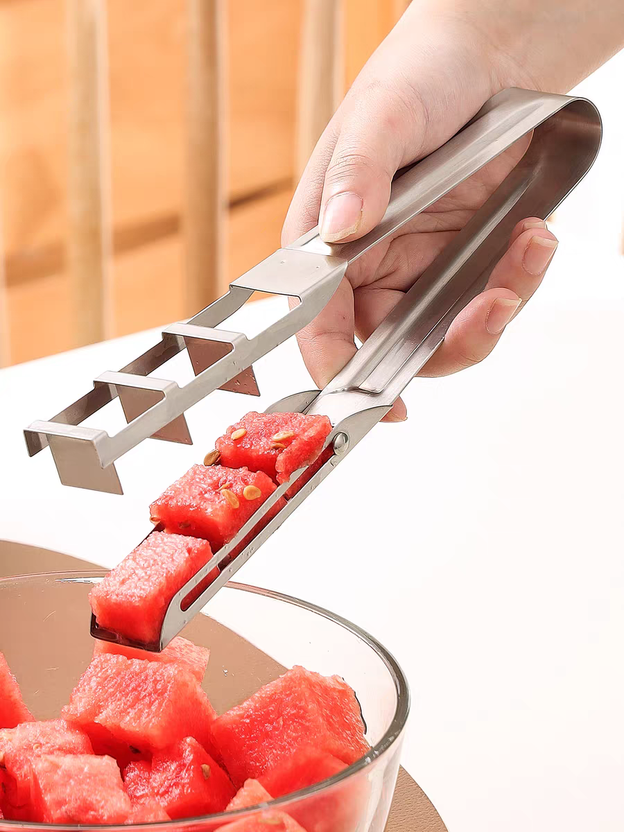304 Stainless Steel Watermelon Cutter 🍉 Multi-Function Fruit Divider Tool