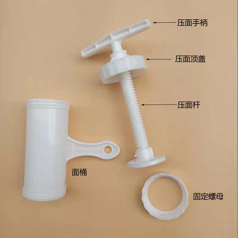 Manual Noodle & Sausage Maker 🍜 Hand-Crank Pasta Press & Filler Tool