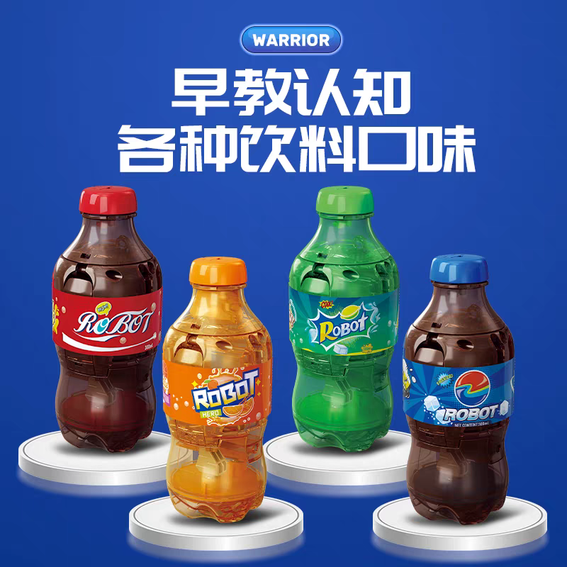 Transforming Soda Can Robot 🥤 Cool Mecha Warrior Toy for Kids Boys