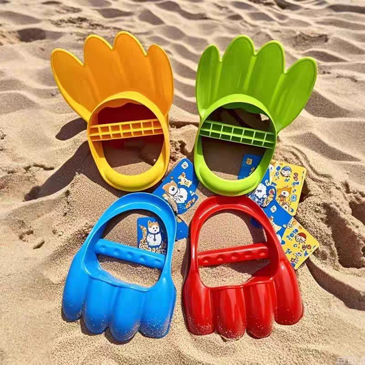 2PCS Dinosaur Claw Sand Toys 🦖 Kids Beach Digging & Water Play Grabbers