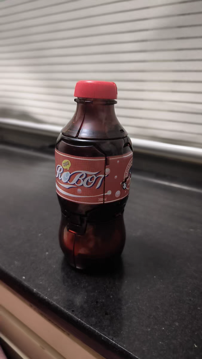 Transforming Soda Can Robot 🥤 Cool Mecha Warrior Toy for Kids Boys