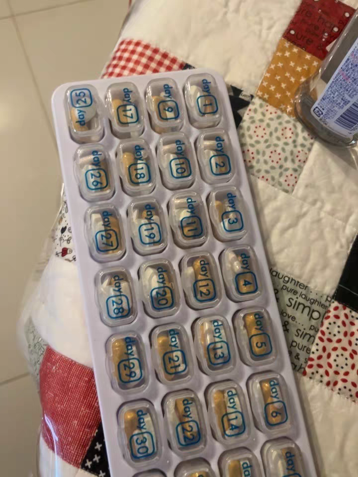 31-Day Pill Organizer 💊 Portable Monthly Medicine Reminder Box