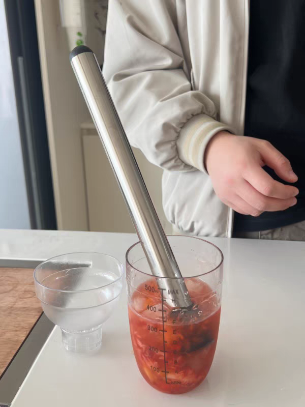 Stainless Steel Shaker Cup 🍹 DIY Lemon Tea & Milk Tea Mixer Cocktail Tool