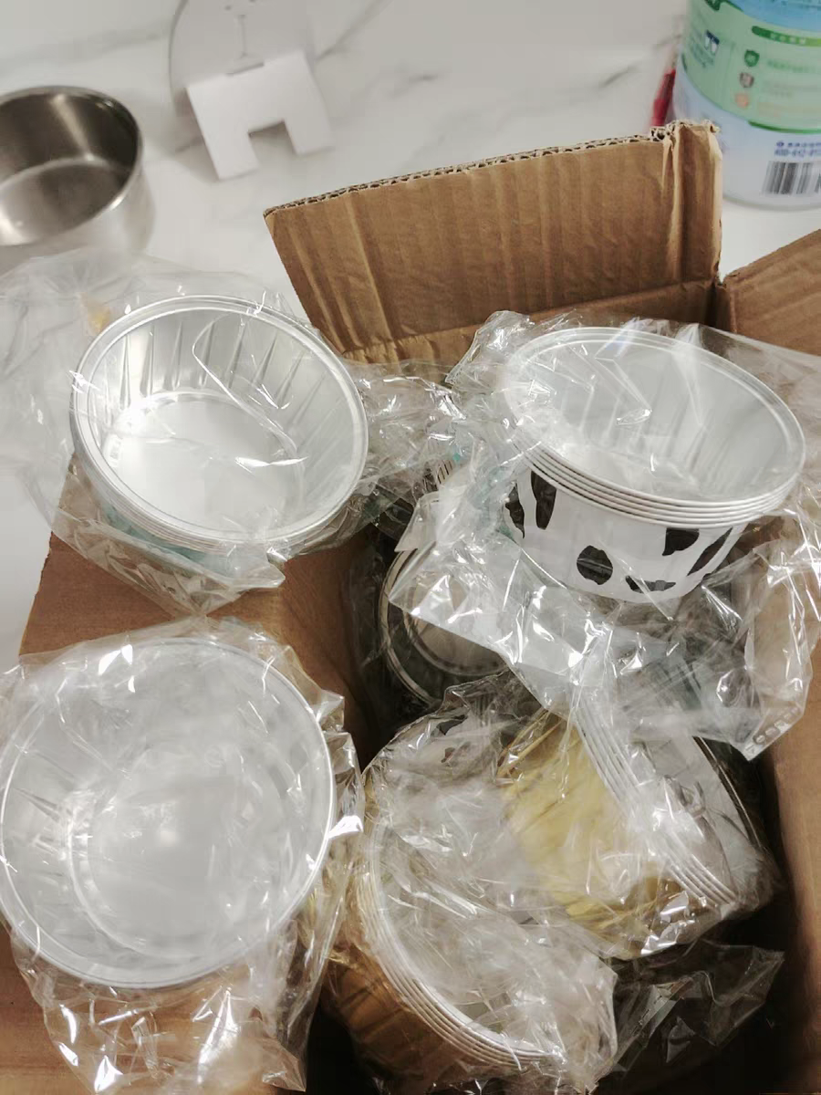 Reusable Air Fryer Foil Bowls 🍰 Aluminum Baking Cups for Oven & Pudding