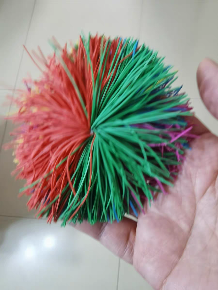 Colorful Kick Shuttlecock Toy 🪶 Fun Exercise Game for Kids & Adults