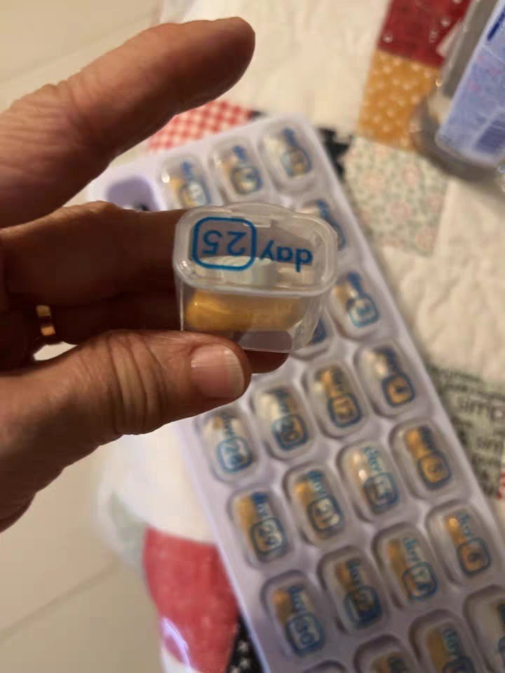31-Day Pill Organizer 💊 Portable Monthly Medicine Reminder Box
