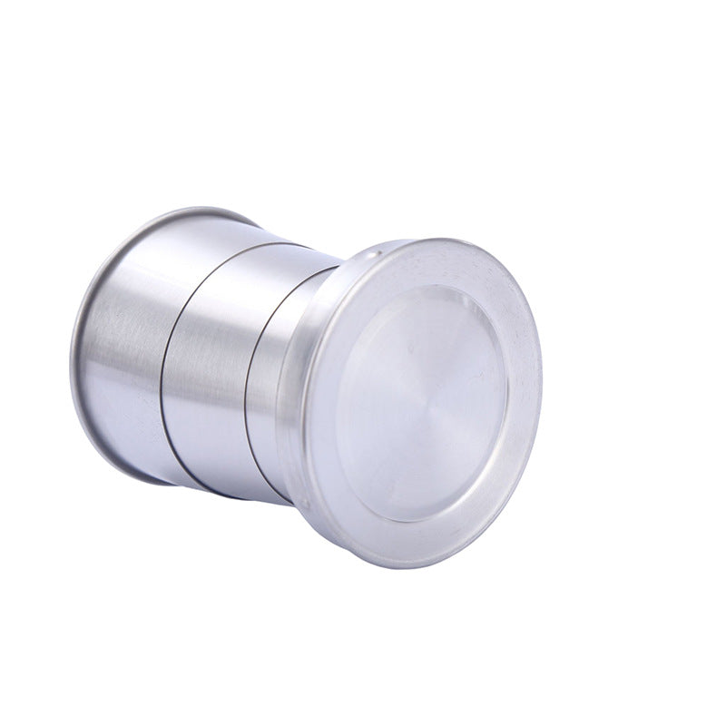 Stainless Steel Folding Travel Cup 🥤 Portable Collapsible Outdoor Mini Shot Glass